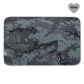 Camouflage-patterned hand towel with a 'NEW' label on a white background