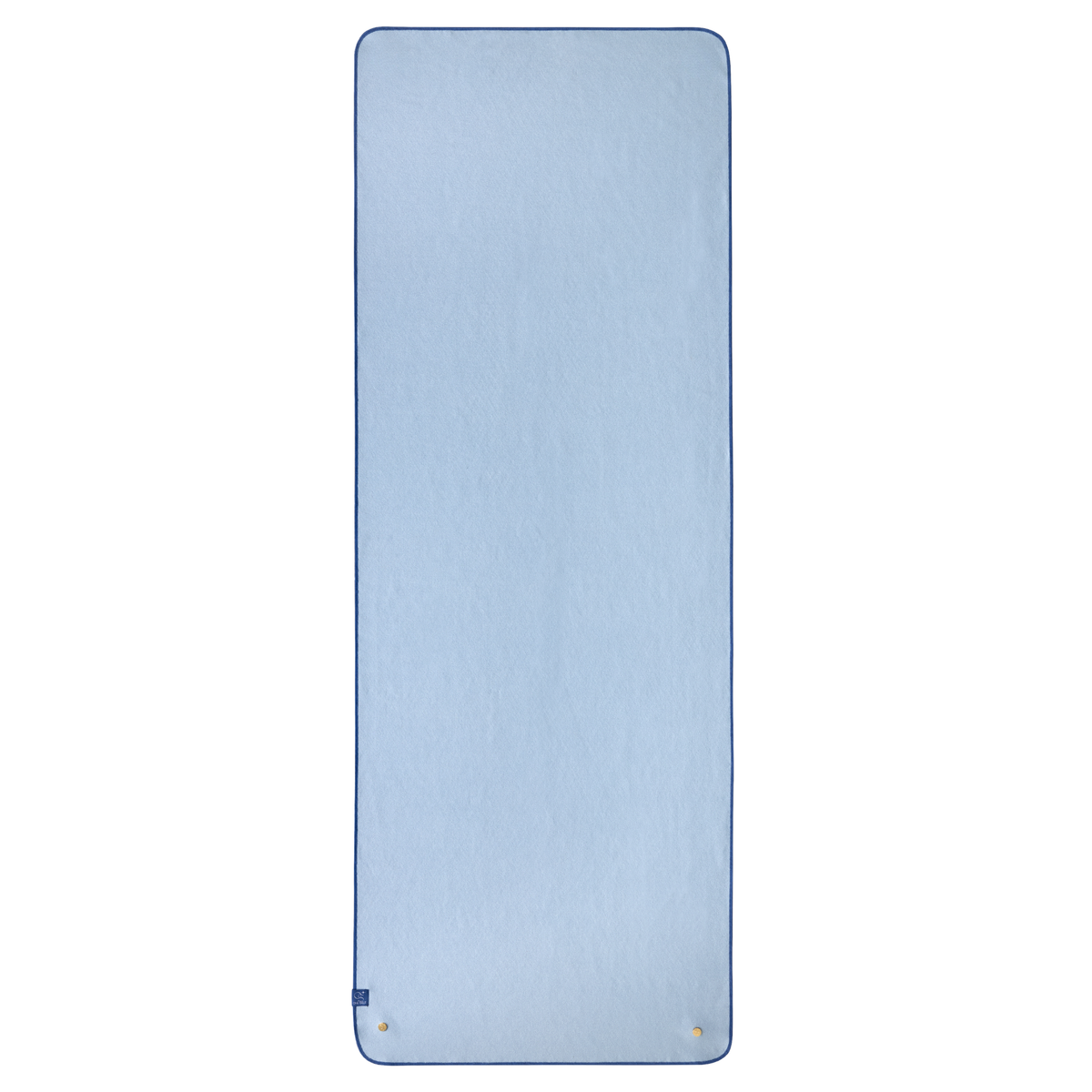 blue yoga mat towel