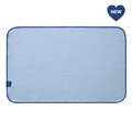 blue hand towel with OS logo